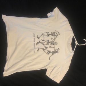 Urban Outfitters skeleton shirt